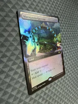 MTG Muraganda Raceway #0396 Foil Extended Art Rare Aetherdrift (DFT) - Image 3