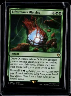 Lifestream's Blessing - 67 - FIC - NM - MTG Magic the Gathering - Image 1