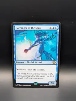 MTG - Harbinger of the Seas - Creature (Merfold Wizard) - MH3 #63 - Rare - Image 1