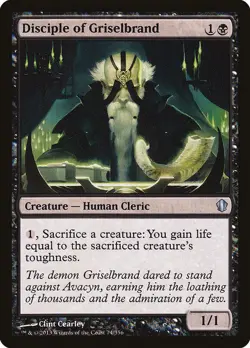 Disciple of Griselbrand [Commander 2013] Magic MTG - Image 1