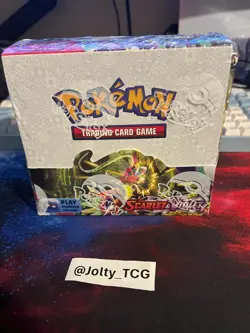 Pokemon TCG Scarlet & Violet Base Set Booster Box Factory Sealed - Image 1