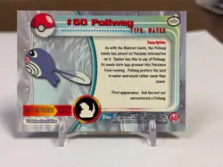 1999 Topps Pokemon #60 Poliwag (TV Animation Series 1) 1st Print Blue Logo NM - Image 2