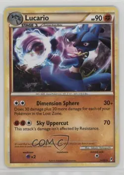 Lucario Holo Pokemon HeartGold & SoulSilver Call of Legends #14 - Image 1