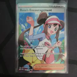 2026 Pokemon TCG Rosa's Encouragement 114/088 Me03: Perfect Order Holo Near Mint - Image 1