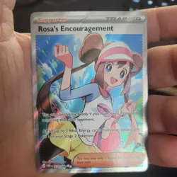 2026 Pokemon TCG Rosa's Encouragement 114/088 Me03: Perfect Order Holo Near Mint - Image 3