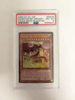 2020 YU-GI-Oh! MVP1-ENSV6 Slifer the Sky Dragon GRADED PSA 8 - Image 1