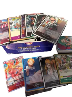 Bulk One Piece Trading Cards box is filled with cards too - Image 1