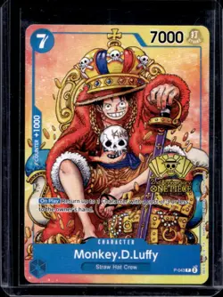 2024 One Piece 2nd Anniversary Tournament Participant Monkey D Luffy Promo P-043 - Image 1