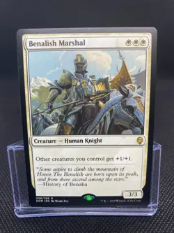 MTG Benalish Marshal - Dominaria NM/Reg English - Image 1