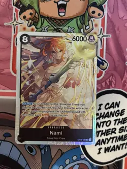 Wedding Nami SR OP15-086 Adventure on Kami's Island ART ENGLISH *IN HAND - Image 1