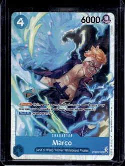 2025 One Piece The Best Vol. 2 Marco Promo #PRB02-008 - Image 1