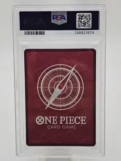 2025 One Piece JP OP13 Monkey D Luffy Leader Alternate Art PSA 10 - Image 2