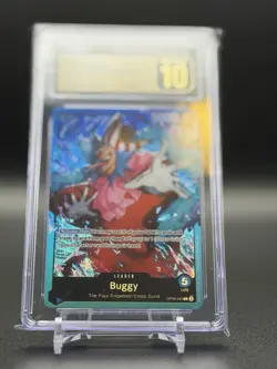 Buggy Leader Foil Starter Deck 25 Blue Buggy OP09-042 One Piece CGC 10 Pristine - Image 1