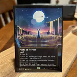 Plaza of Heroes (0078) (Borderless) Edge of Eternities: Stellar Sights Regular - Image 1