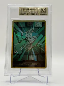 Bandai One Piece Don!! Card Premium Booster Vol. 2 Super Alt Art Foil Beckett 9… - Image 1