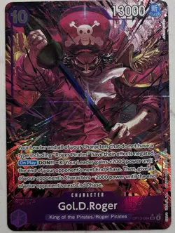 Gol.D.Roger (Alt Art) OP13-064 SR Carrying on His Will - ONE PIECE Card ENGLISH - Image 1