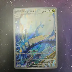 Dragonair 181/165 Pokemon TCG 151 Card Illustration Rare Scarlet and Violet - Image 1