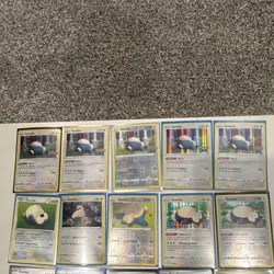 Bulk Pokemon TCG Snorlax 34 Card Lot Basic Holo Regular English/Japanese - Image 3