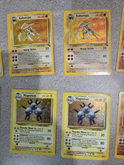 (10) Lot Of Original 90s Pokemon Cards Holographic - Image 3