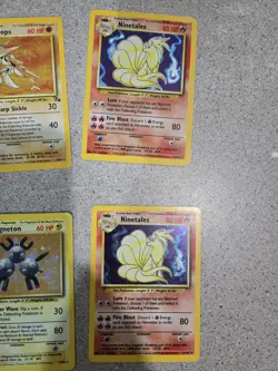 (10) Lot Of Original 90s Pokemon Cards Holographic - Image 4