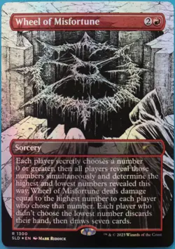 Wheel of Misfortune (Secret Lair Promo) FOIL NM MAGIC CARD (513731) ABUGames - Image 1