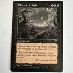 Blanket Of Night - NM - Visions - MTG Magic The Gathering - Image 1