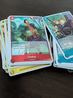 One Piece TCG x200+ Cards BULK LOT | 200 Holographic Rares NM OP05, OP04, OP03 - Image 3