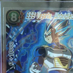 Bandai Dragon Ball Super Card Game SSB Vegeta Unbridled Power BT16-147 SCR Foil - Image 2