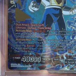 Bandai Dragon Ball Super Card Game SSB Vegeta Unbridled Power BT16-147 SCR Foil - Image 5