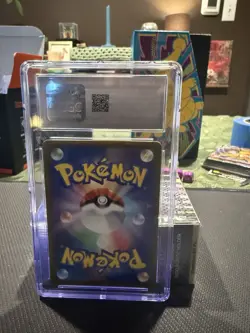Pokemon Card Bellibolt 112/108 AR SV3 Ruler of the Black Flame CGC 10 Gem Mint - Image 2
