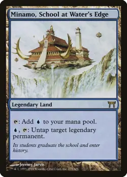 Minamo, School at Water's Edge (Excellent) (CHK) | MTG | Magic the Gathering - Image 1