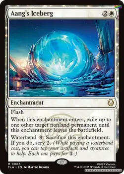 Aang's Iceberg [TLA - 5] - NM [Foil] TCG MTG - Image 1