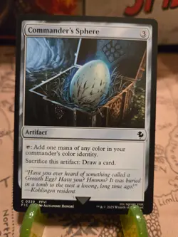 MTG Commander's Sphere Commander: Final Fantasy Regular Common NM - Image 1