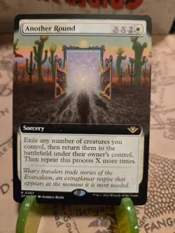 MTG Another Round Outlaws of Thunder Junction Regular Extended Art Rare NM - Image 1