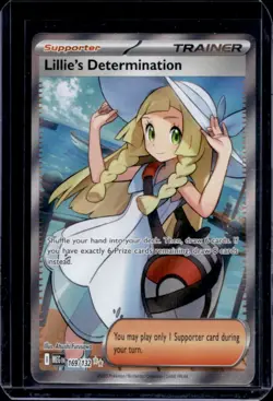 2025 Pokemon Mega Evolution Lillie's Determination Ultra Rare #169/132 - Image 1