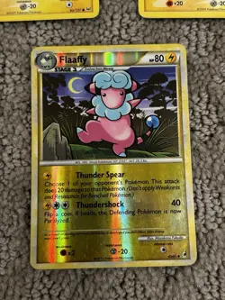 Pokemon Mareep, Flaaffy, Ampharos 5 Card Lot Holo & Regular 2006-2011 English - Image 5
