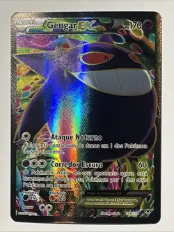 Pokemon TCG - Gengar EX (114 Full Art) 114/119 XY - Phantom Forces - Portuguese - Image 1