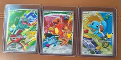 Pokemon TCG First Partner Illustration Collection Series 1 Kanto GEN 1 Starters - Image 3
