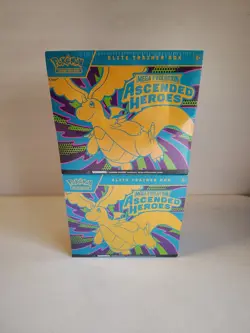 LOT OF 2 Pokemon Ascended Heroes Elite Trainer Box ETB NEW SEALED INHAND FAST 📦 - Image 1
