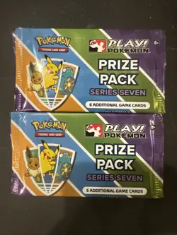 2 Pack Lot Of Pokemon Prize Pack Series 7 - Image 1