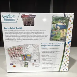 Pokemon Scarlet & Violet 151 Elite Trainer Box Pokemon Center Edition - Image 3