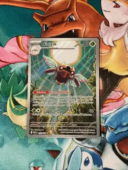 Pokemon TCG Mega Evolution 137/132 Ninjask Illustration Rare M/NM - Image 1