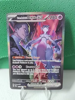 Pokemon TCG Destined Rivals Team Rocket's Mewtwo ex 231/182 SIR Pack Fresh - Image 1
