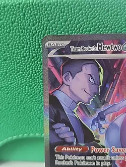 Pokemon TCG Destined Rivals Team Rocket's Mewtwo ex 231/182 SIR Pack Fresh - Image 2
