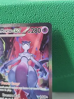 Pokemon TCG Destined Rivals Team Rocket's Mewtwo ex 231/182 SIR Pack Fresh - Image 3