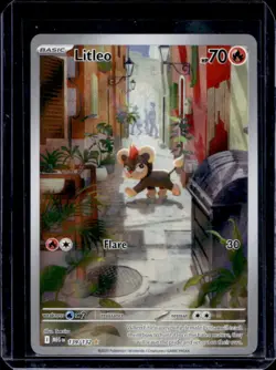 2025 Pokemon Mega Evolution Litleo Illustration Rare #139/132 - Image 1