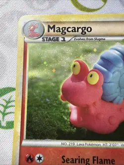 Pokemon TCG Magcargo - 6/90 - Holo Rare HGSS Undaunted Singles NM - Image 2