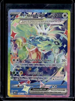 2025 Pokemon Prismatic Evolutions Terapagos ex #169/131 - Image 1