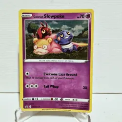 GALARIAN SLOWPOKE SWSH126 SWSH PROMO EVOLVING SKIES COSMOS BLISTER POKEMON NM/M - Image 2