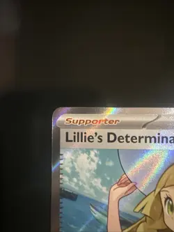 Pokemon Lillie's Determination TCG 169/132 Mega Evolution Ultra Rare Holo - Image 2